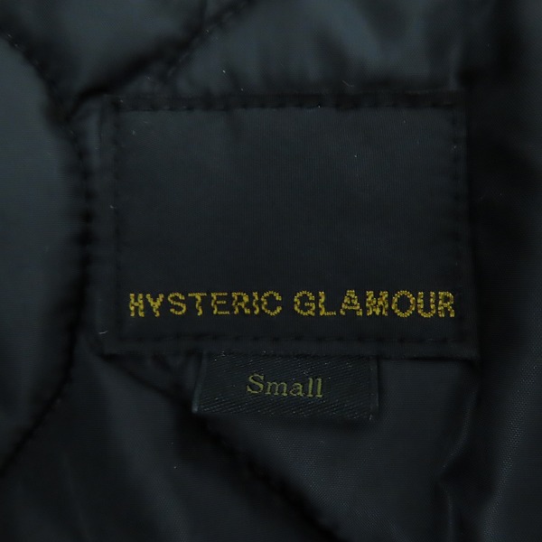 実際に弊社で買取させて頂いたHYSTERIC GLAMOUR/ヒステリックグラマー プリマロフト エアフォース ナイロン 中綿ジャケット 0153AC01/Sの画像 2枚目