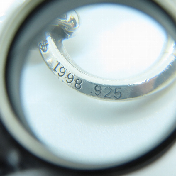 実際に弊社で買取させて頂いたCHROME HEARTS/クロムハーツ BS FLUER LB BSフレアペンダントの画像 6枚目