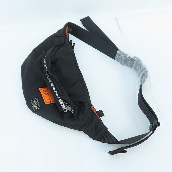 実際に弊社で買取させて頂いた【未使用】PORTER/ポーター TANKER WAIST BAG タンカー ウエストバッグ ブラック/622-76629の画像 8枚目