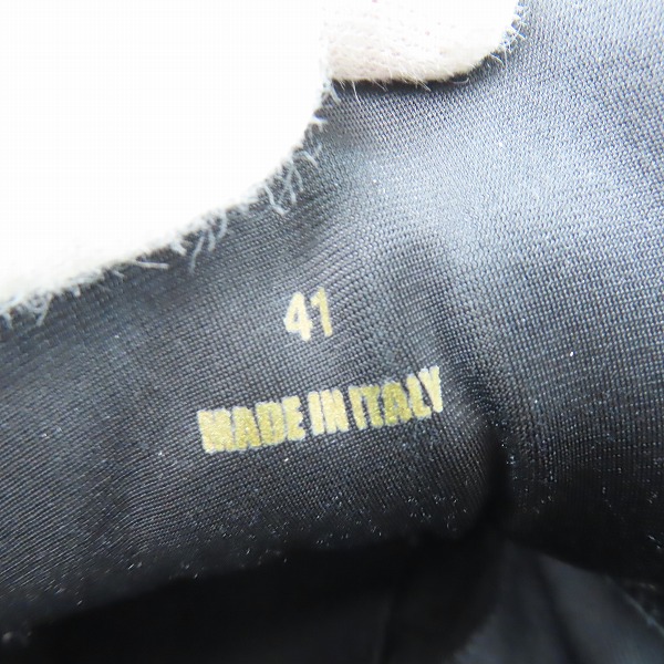 実際に弊社で買取させて頂いたVERSACE/ヴェルサーチ グレカ オディセア ローカットスニーカー/41の画像 6枚目