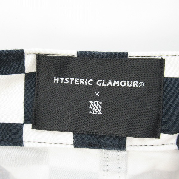 実際に弊社で買取させて頂いたHYSTERIC GLAMOUR×G.V.G.V. /ヒステリックグラマー×ジーヴィージーヴィー CHECKERED PATTERN コットン スカート GV1831015/34の画像 2枚目
