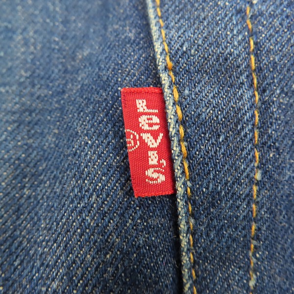 実際に弊社で買取させて頂いたLEVIS/リーバイス 505-0217 66前期 ヴィンテージ/ビンテージ  スモールe デニムパンツ/W42の画像 4枚目