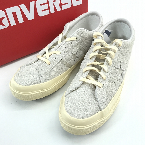 実際に弊社で買取させて頂いた【未使用】CONVERSE/コンバース STAR＆BARS US SUEDE ローカットスニーカー 1SD591/29