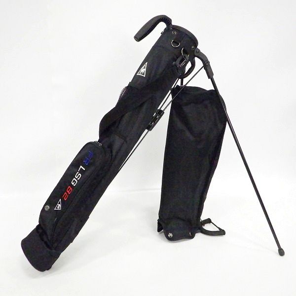 実際に弊社で買取させて頂いたle coq sportif/ルコックスポルティフ ゴルフ QQBNJA30 フード付き スタンド式 2分割クラブケース ブラック