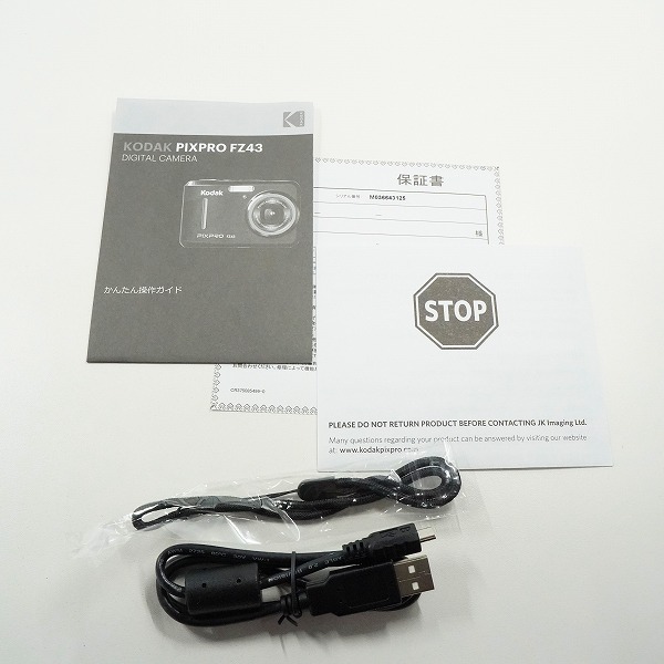 実際に弊社で買取させて頂いた【未使用】KODAK/コダック PIXPRO FZ43 コンパクトデジタルカメラの画像 5枚目