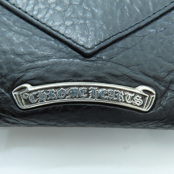 実際に弊社で買取させて頂いたCHROME HEARTS/クロムハーツ TINY WALLET CH PLUS/タイニー ウォレット　CHプラスの画像 6枚目