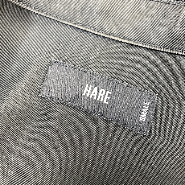 実際に弊社で買取させて頂いたHARE/ハレ ラペル刺繍シャツジャケット HA020578AD/Sの画像 2枚目