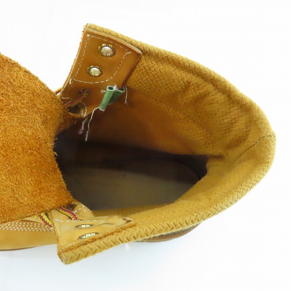 実際に弊社で買取させて頂いたTimberland/ティンバーランド 6INCH BASIC BOOT/6インチ ベーシック ブーツ 10066/9Wの画像 4枚目