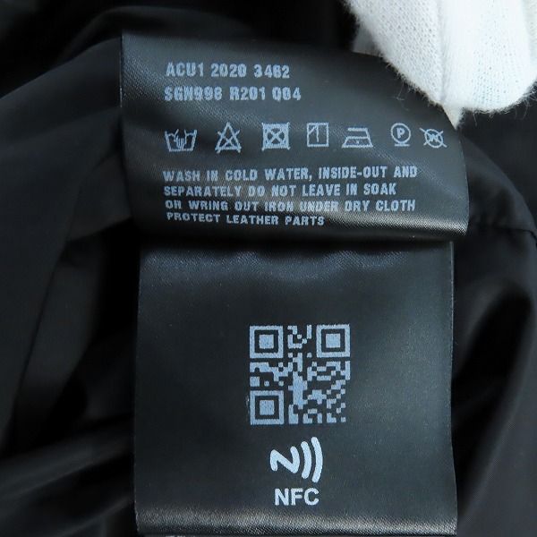 実際に弊社で買取させて頂いた【JPタグ】PRADA/プラダ 20SS 三角ロゴプレート ナイロンジップアップジャケット SGN998/48の画像 5枚目