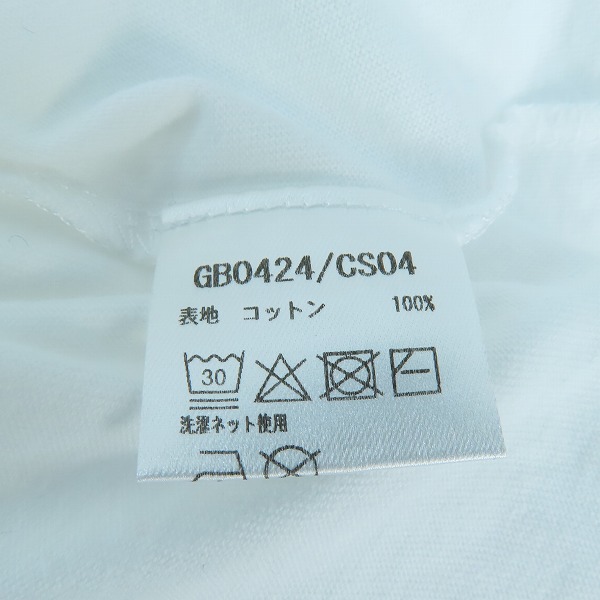 実際に弊社で買取させて頂いたglamb/グラム Apple Flag T-Shirt アップルフラッグTシャツ GB0424/CS04/Sの画像 3枚目