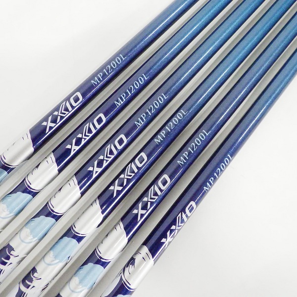 実際に弊社で買取させて頂いた【シャフトのみ】DUNLOP/ダンロップ XXIO/ゼクシオ MP1200L DST レディース アイアン用シャフト 6本セット FLEX:L の画像 2枚目