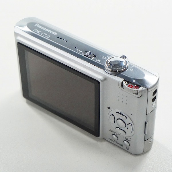 実際に弊社で買取させて頂いたPanasonic/パナソニック LUMIX DMC-FX33 コンパクトデジタルカメラ 動作未確認の画像 2枚目