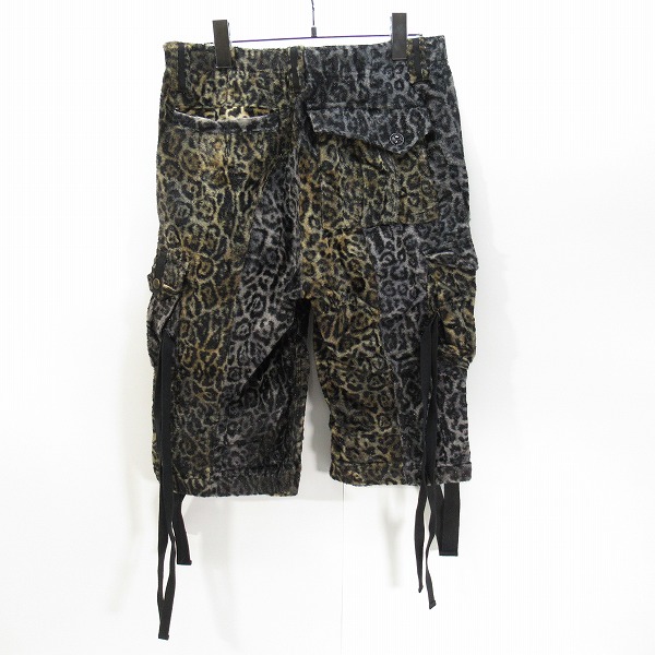 実際に弊社で買取させて頂いたRoen/ロエン レオパード柄  レーヨン混 ハーフパンツ 78033003 /30の画像 1枚目