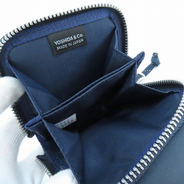 実際に弊社で買取させて頂いたPORTER/ポーター LIBERTY/ リバティー WALLET ショルダーウォレット 835-16503の画像 4枚目