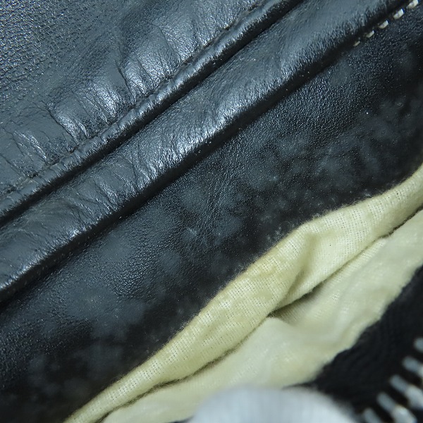 実際に弊社で買取させて頂いたPERFECTO by Schott/パーフェクト バイ ショット ダブルライダースジャケット/36の画像 6枚目