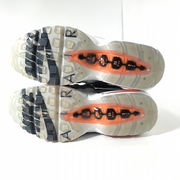 実際に弊社で買取させて頂いた【未使用】KIM JONES × NIKE/キム・ジョーンズ×ナイキ AIR MAX 95/エア マックス 95 DD1871-001 26.5の画像 2枚目