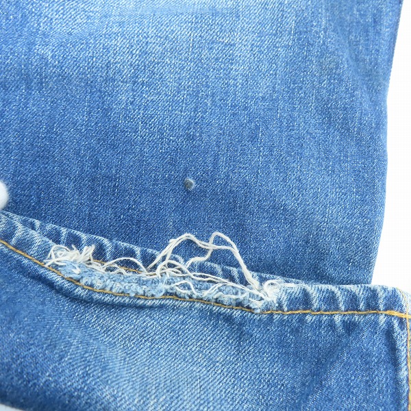 実際に弊社で買取させて頂いたEVISU/エヴィス GENES カモメプリント デニムパンツ/ジーンズ/30の画像 7枚目