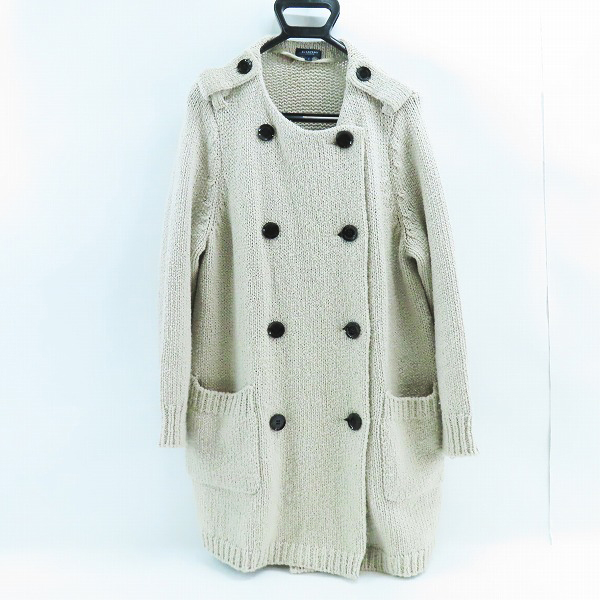 実際に弊社で買取させて頂いたBURBERRY LONDON/バーバリー ロンドン ウールロングカーディガン/4