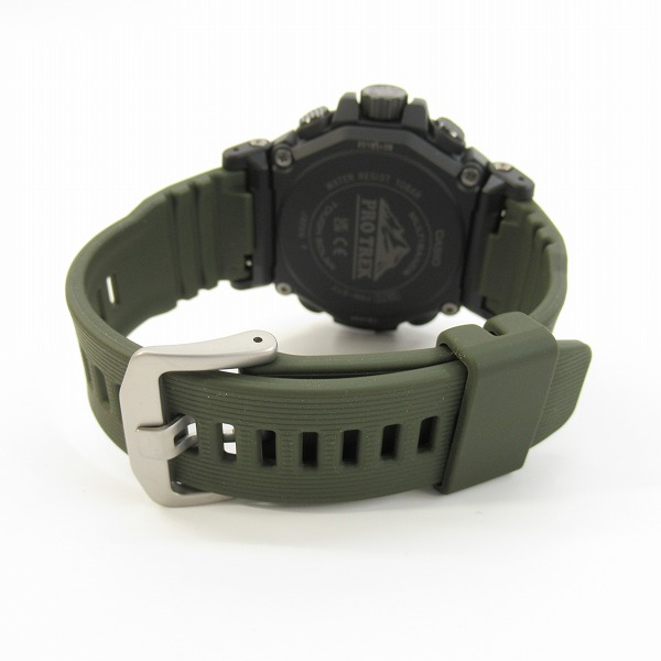 実際に弊社で買取させて頂いたCASIO/カシオ PRO TREK/プロトレック クライマーライン 電波ソーラー 腕時計 PRW-61Y-3JFの画像 2枚目