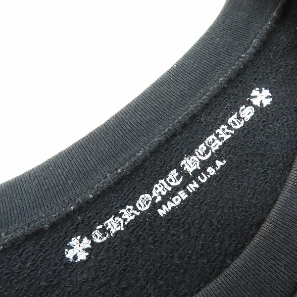 実際に弊社で買取させて頂いたCHROME HEARTS/クロムハーツ MATTY BOY/マッティボーイ 2021AW America US SCRL SWTSHRT/XLの画像 2枚目