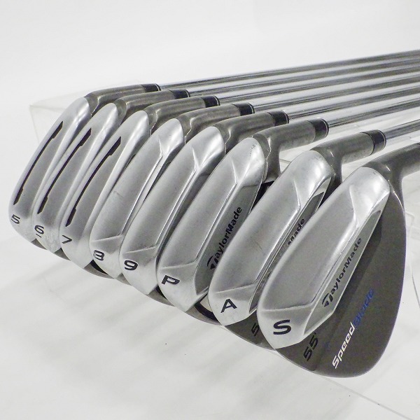 実際に弊社で買取させて頂いたTaylorMade/テーラーメイド SPEEDBLADE/スピードブレード アイアン #5～9,P,A,Sw 8本セット KBS C-TAPER 90 FLEX:R