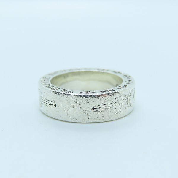 実際に弊社で買取させて頂いたCHROME HEARTS/クロムハーツ SPACER 6MM DGR+PLS/6mm スペーサーリング ダガープラス 7.5号の画像 2枚目