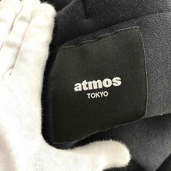 実際に弊社で買取させて頂いたChampion×ATMOS LAB/チャンピオン×アトモス P/O HOODED SWEATSHIRT パーカー C8-S114/XXLの画像 4枚目