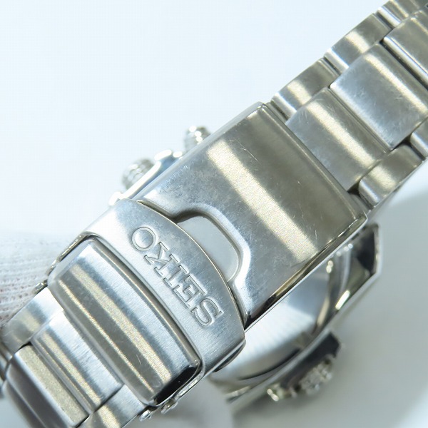 実際に弊社で買取させて頂いたSEIKO/セイコー PERPETUAL CALENDAR/パーペチュアルカレンダー クォーツ 腕時計 100M 6A32-00E0【動作未確認】の画像 5枚目