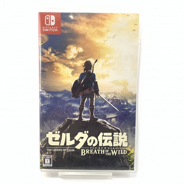 実際に弊社で買取させて頂いたNintendo Switch/ニンテンドー スイッチ 任天堂 ゼルダの伝説 ブレスオブザワイルド