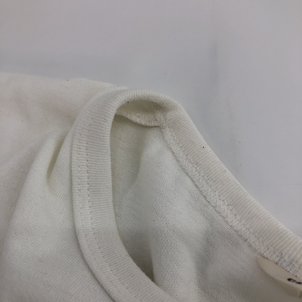 実際に弊社で買取させて頂いたCOOTIE PRODUCTIONS/クーティープロダクションズ ワンポイントロゴ /オーバーサイズ 半袖Tシャツ /ホワイト/L の画像 5枚目