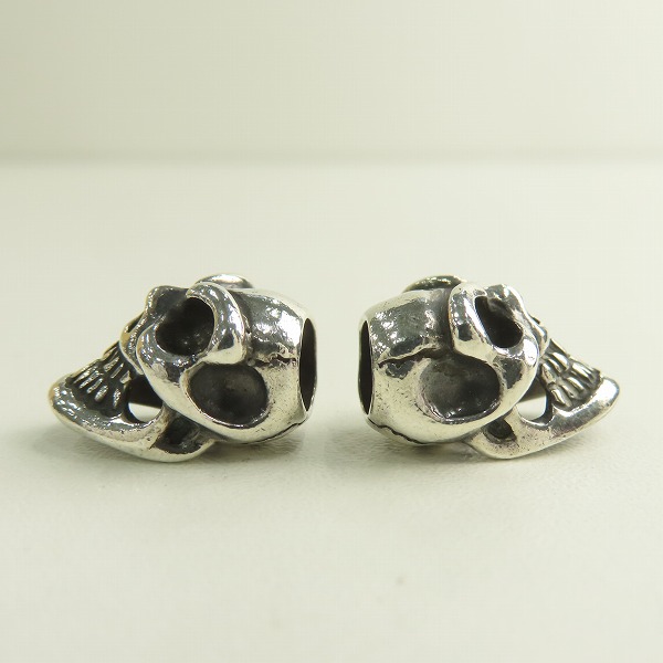 実際に弊社で買取させて頂いたBill Wall Leather/BWL/ビルウォールレザー グッドラック スカル ビーズ 2点セットの画像 3枚目