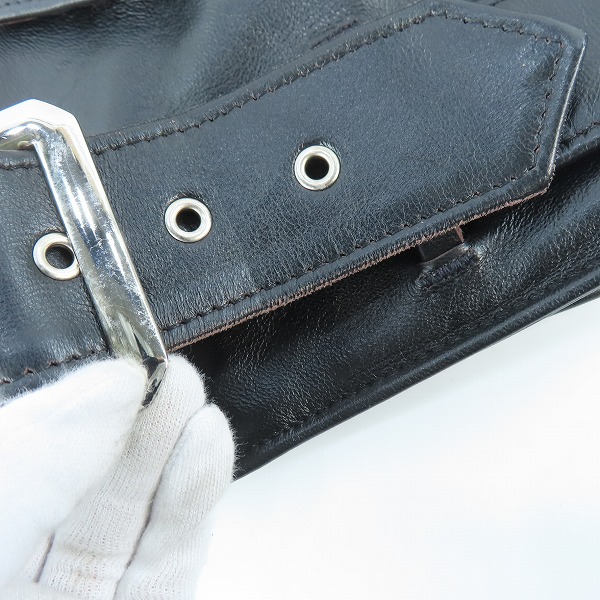 実際に弊社で買取させて頂いたSchott/ショット SHEEP ONE STAR RIDERS JKT/シープ ワンスター ライダースジャケット 7646 217US/36の画像 7枚目