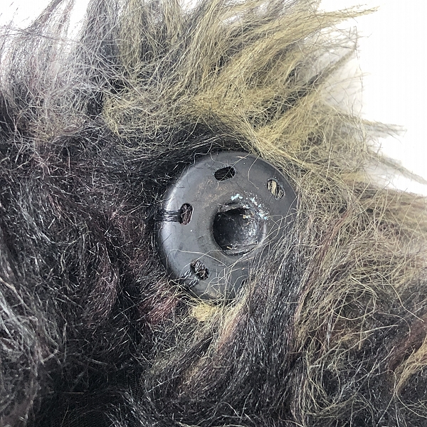 実際に弊社で買取させて頂いたJULIUS/ユリウス JACQUARD FUR SHOES COVER/ジャガード ファー シューカバー 847ACU4-Fの画像 5枚目