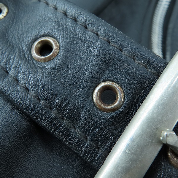 実際に弊社で買取させて頂いたPERFECTO by Schott/パーフェクト バイ ショット ダブルライダースジャケット/36の画像 7枚目