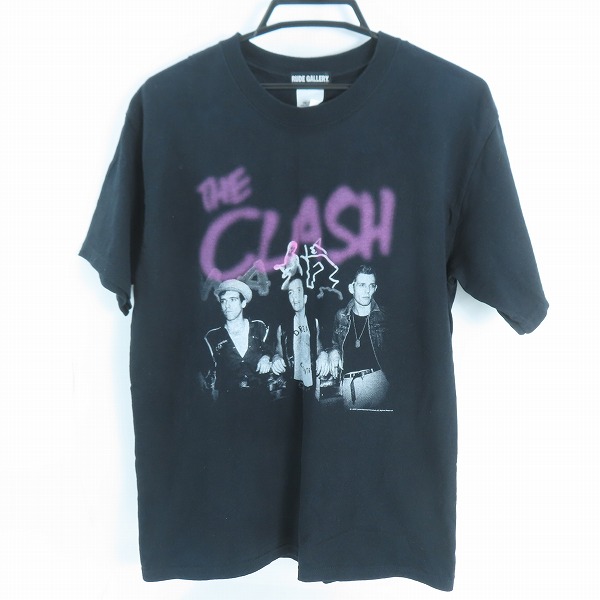 実際に弊社で買取させて頂いたRUDE GALLERY/ルードギャラリー the clash ヴィンテージ加工 Tシャツ M