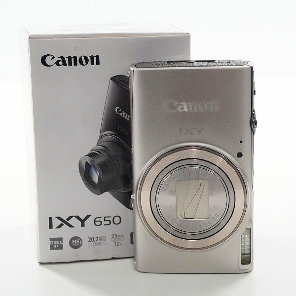 実際に弊社で買取させて頂いたCanon/キャノン PC2274 IXY 650 コンパクトデジタルカメラ 動作確認済み