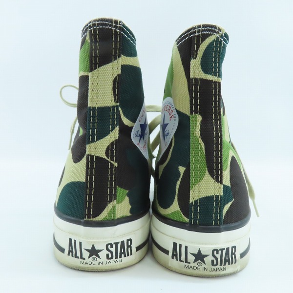 実際に弊社で買取させて頂いたCONVERSE/コンバース All Star J 83 Camo スニーカー/8の画像 1枚目