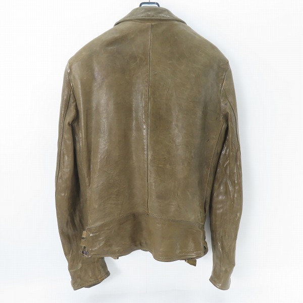 実際に弊社で買取させて頂いたincarnation/インカネーション ダブルライダース 957311/Mの画像 1枚目