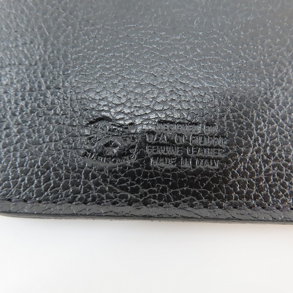 実際に弊社で買取させて頂いたIL BISONTE/イルビゾンテ STANDARD COLLECTION/スタンダードコレクション 二つ折り ロングウォレット/長財布 の画像 5枚目