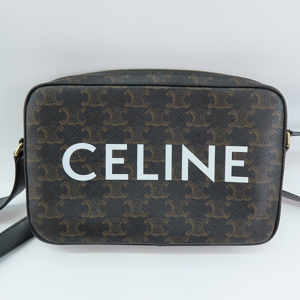 実際に弊社で買取させて頂いたCELINE/セリーヌ ミディアム メッセンジャーバッグ ショルダーバッグ ロゴプリント