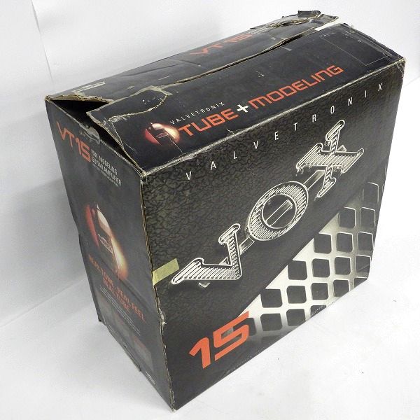 実際に弊社で買取させて頂いた★【難有り】VOX/ヴォックス VT15 Valvetronix エフェクト搭載 ギターアンプ コンボアンプの画像 9枚目