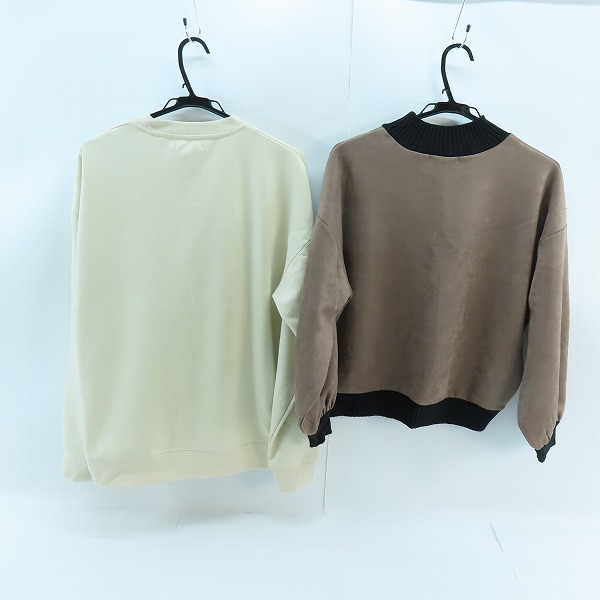 実際に弊社で買取させて頂いたCIAOPANICチャオパニック STEAL刺繍/ショート丈 トレーナー/2点セットの画像 1枚目