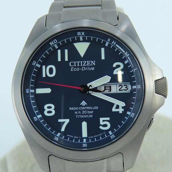 実際に弊社で買取させて頂いたCITIZEN/シチズン PROMASTER/プロマスター LANDシリーズ/エコ・ドライブ AT6080-53L/H100-R014731 