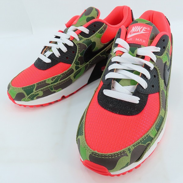 実際に弊社で買取させて頂いたNIKE×atmos/ナイキ×アトモス AIR MAX 90 SP REVERSE DUCK CAMO/リバース ダック カモ CW6024-600/28