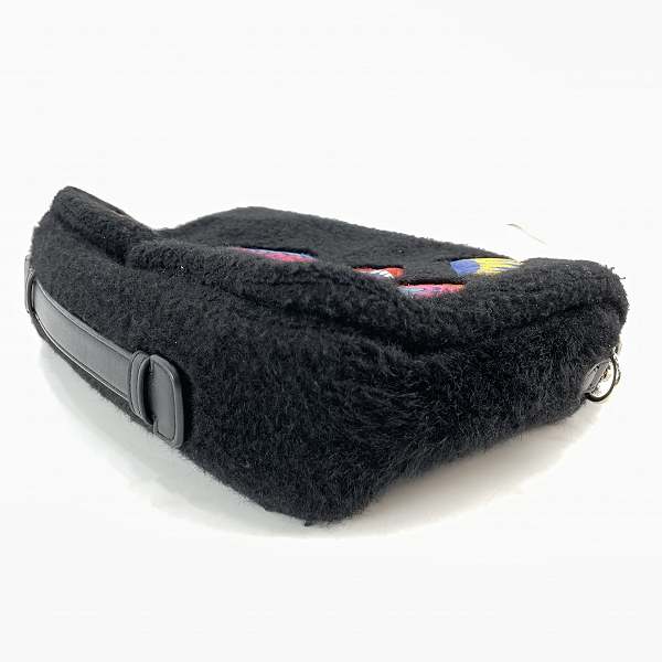 実際に弊社で買取させて頂いたHYSTERIC GLAMOUR/ヒステリックグラマー エコファー 3WAY バッグ ブラックの画像 2枚目