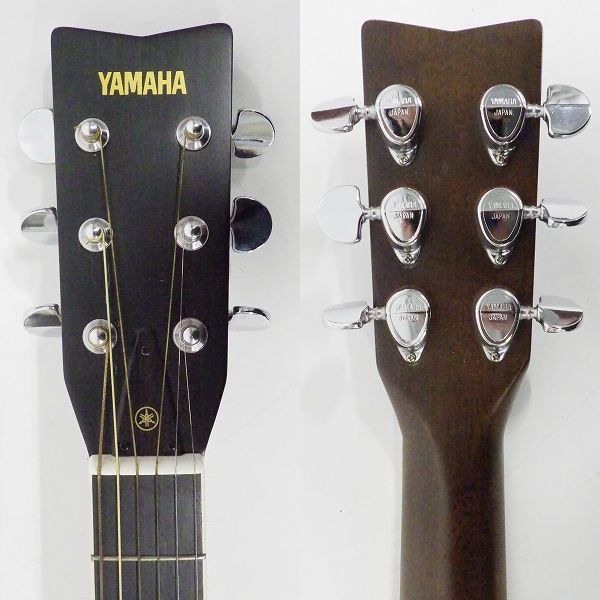 実際に弊社で買取させて頂いた★【難有り】YAMAHA/ヤマハ FG-201B アコースティックギター/アコギ オレンジラベル  日本製 ソフトケース付の画像 2枚目