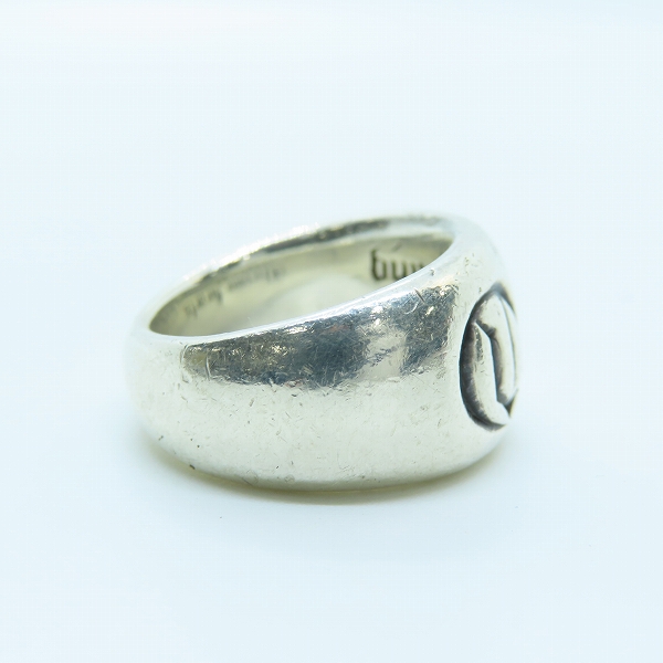 実際に弊社で買取させて頂いたCHROME HEARTS/クロムハーツ CHシールスタンプリング 16.5号の画像 4枚目