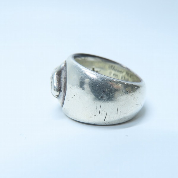 実際に弊社で買取させて頂いたCHROME HEARTS/クロムハーツ ケルティック ドッグインバンド リング 11.5号 の画像 2枚目