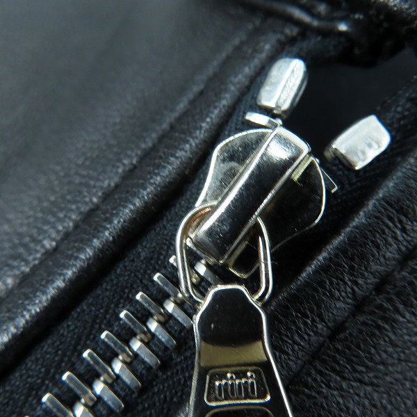 実際に弊社で買取させて頂いたSOPHNET./ソフネット シングルライダースジャケット SOPH-130179/Sの画像 6枚目