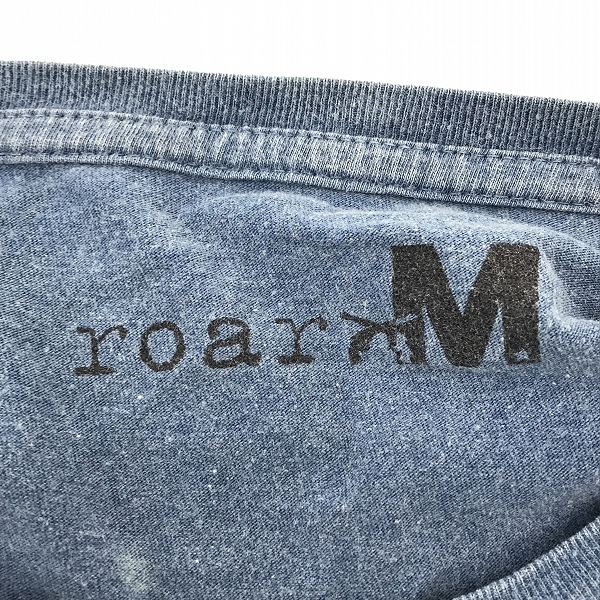 実際に弊社で買取させて頂いたroar/ロアー×M/エム LOVE&PEACE 半袖Tシャツ/Lの画像 2枚目